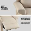 FORTIA Electric Recliner Lift Heat Chair for Elderly, Massage, Heat Therapy, Aged Care, Beige