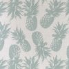 Cushion Cover-Coastal Fringe Natural-Pineapples Seafoam-35cm x 50cm
