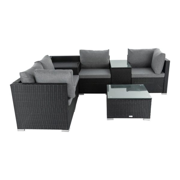 Modular Outdoor Wicker Lounge Set