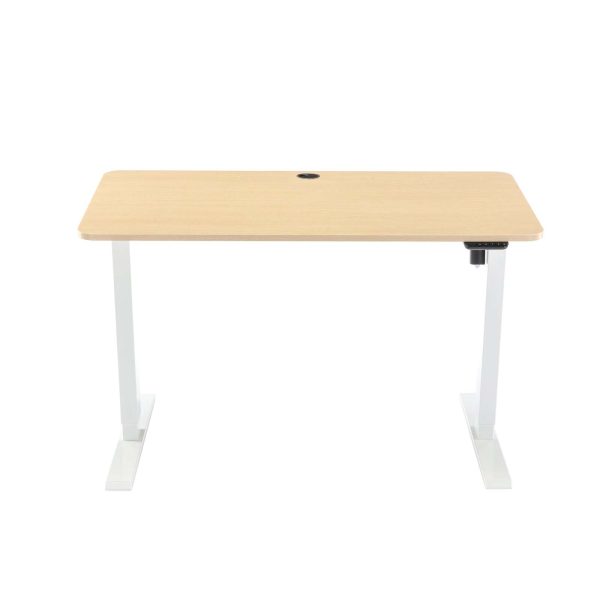 1.2m Sit And Stand Desk in Natural