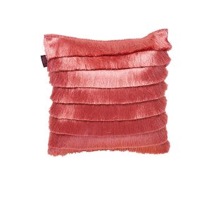 Bedding House Fringy Coral Luxury Cotton Filled Cushion