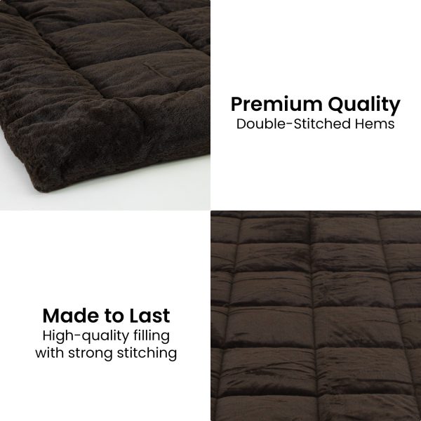 Laura Hill 500GSM Faux Mink Quilt Comforter Doona – Super King