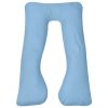 Pregnancy Pillow 90×145 cm Light Blue