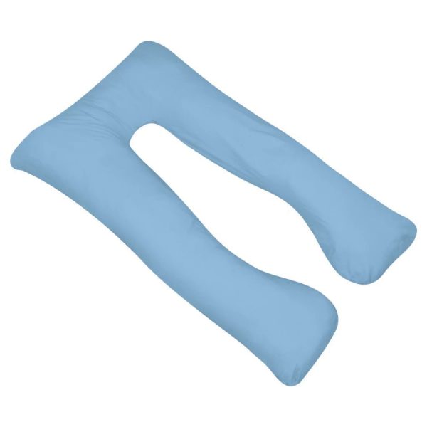 Pregnancy Pillow 90×145 cm Light Blue
