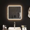 LED Bathroom Mirror 50×50 cm