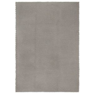 Rug Rectangular Grey 160×230 cm Cotton