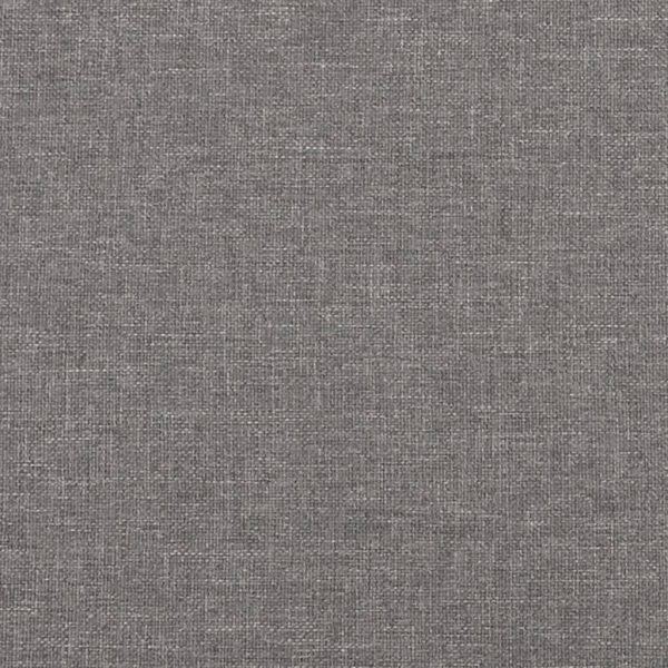 Footstool Light Grey 60x50x41 cm Fabric