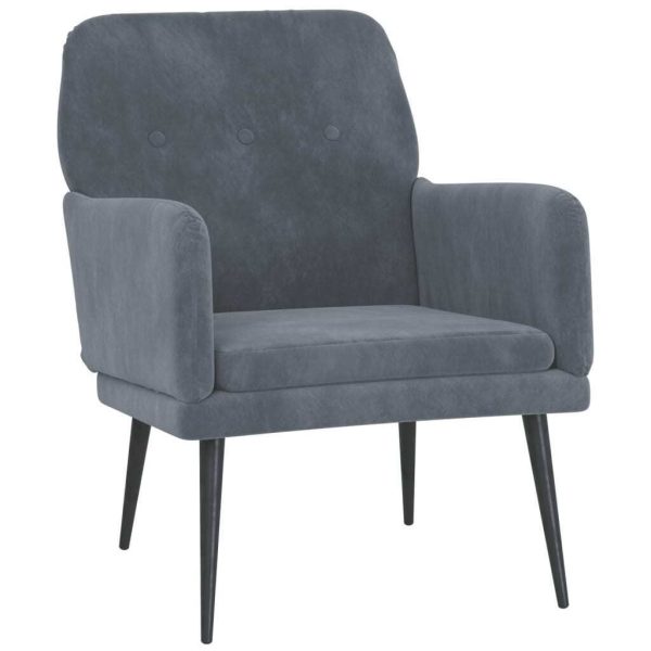 Armchair 62x79x79 cm Velvet