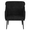 Armchair Black 63x76x80 cm Velvet