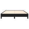 Bed Frame Black 107×203 cm King Single Size Fabric