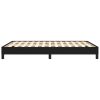 Bed Frame Black 107×203 cm King Single Size Fabric