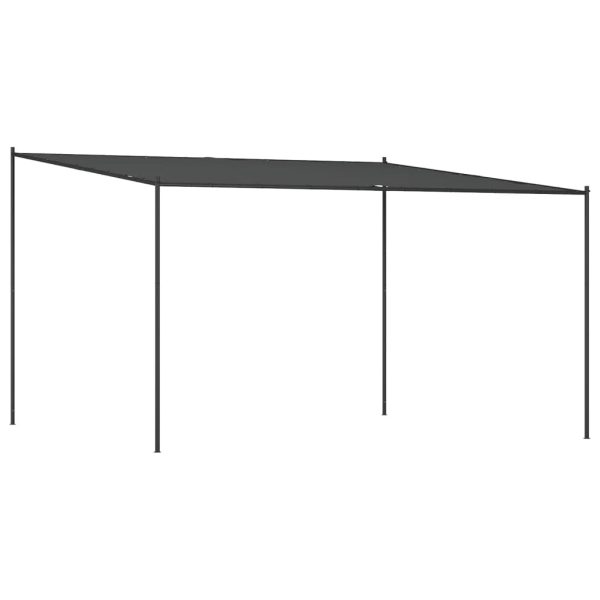 Gazebo 4×4 m 180 g/m² Fabric and Steel