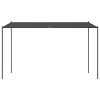 Gazebo Anthracite 4×4 m 180 g/m² Fabric and Steel