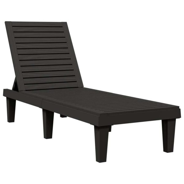 Sun Lounger 155x58x83 cm Polypropylene