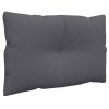 Pallet Cushions 3 pcs Anthracite Fabric