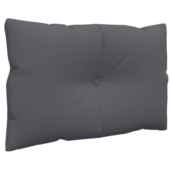 Pallet Cushions 3 pcs Anthracite Fabric
