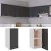 Hanging Cabinet Grey 29.5x31x60 cm Engineered Wood