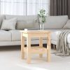 Coffee Table 35x35x40 cm Solid Wood Pine