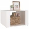 Copperas Bedside Table White 57x55x36 cm Engineered Wood