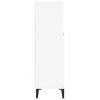 Bathroom Cabinet White 30x30x100 cm Engineered Wood