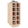 Wine Cabinet 23x34x61 cm Solid Wood Pine