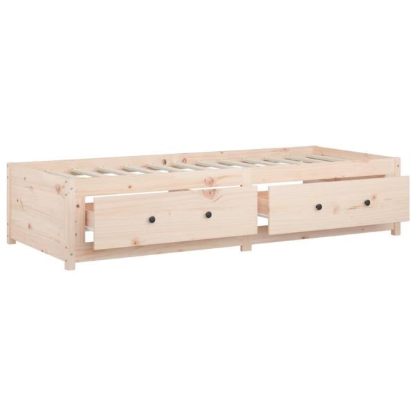 Granger Day Bed 92×187 cm Single Bed Size Solid Wood Pine