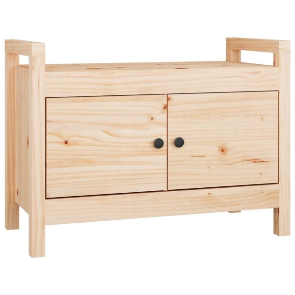 Hall Bench Solid Wood Pine