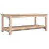 Coffee Table 110x55x45 cm Solid Wood Pine