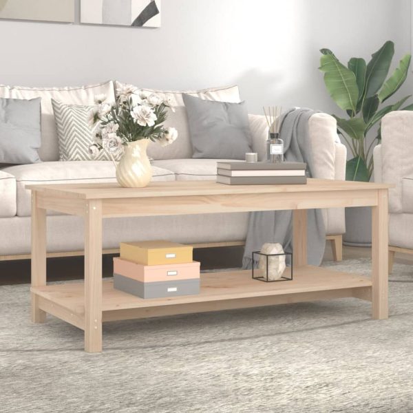 Coffee Table 110x55x45 cm Solid Wood Pine