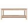 Coffee Table 110x55x45 cm Solid Wood Pine