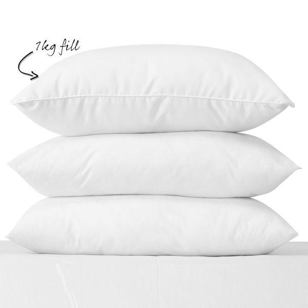 Royal Comfort – Goose Pillow Twin Pack – 1000GSM