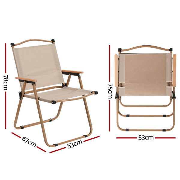 Outdoor Camping Chairs Portable Folding Beach Chair Patio Furniture