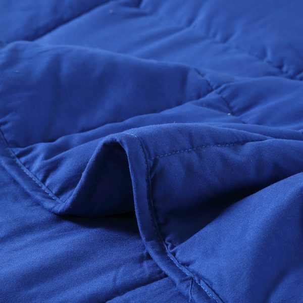 Weighted Blanket Heavy Gravity Deep Relax 5KG Adult Double Navy