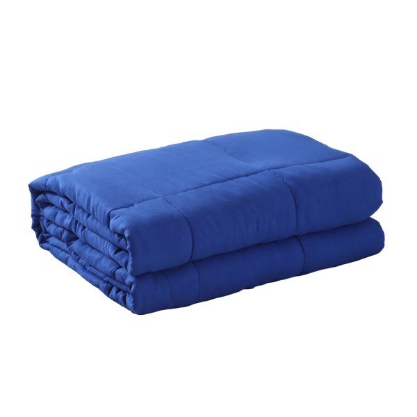Weighted Blanket Heavy Gravity Deep Relax 9KG Adult Double Navy