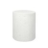 Waianae Side Table Terrazzo Round Side Table Magnesia Stone Concrete Stool