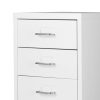 Office Cabinet  8 Drawer Drawers Storage Cabinets Steel Rack Home White