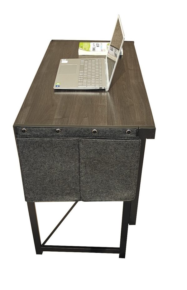 YES4HOMES Computer Desk, Sturdy Home Office Desk for Laptop, Modern Simple Style Writing Table, with Storage Bag