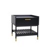 Dracut ALCONA Night Stand In Matte Black