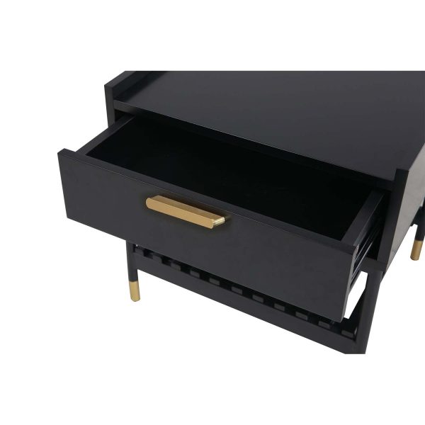 Dracut ALCONA Night Stand In Matte Black