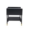 Dracut ALCONA Night Stand In Matte Black