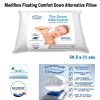 Mediflow Adjustable Floating Comfort Down Alternative Waterbase Pillow