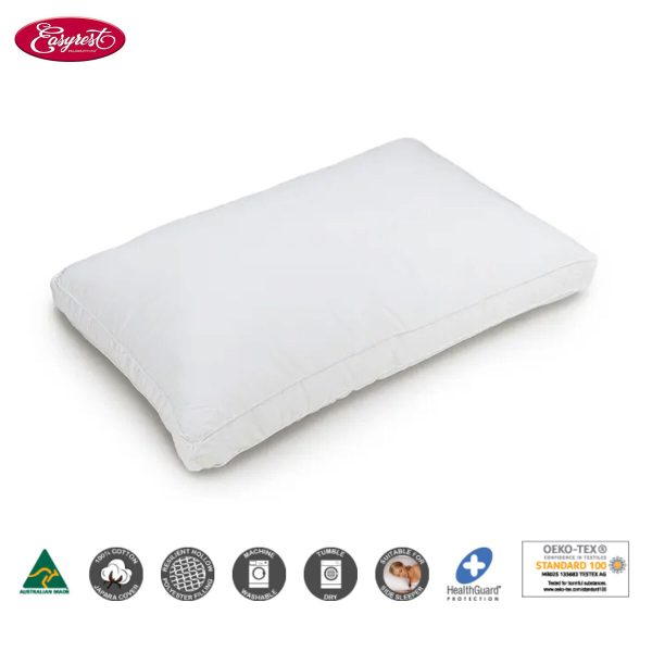 Easyrest BioFresh Allergy Sensitive High & Firm Standard Pillow 66 x 41 x 5cm
