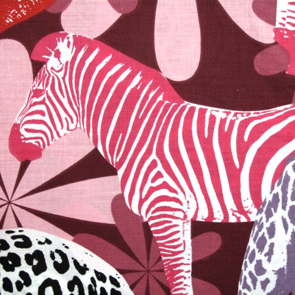 Bright Young Things Jungle Red Quilt Cover Set Single