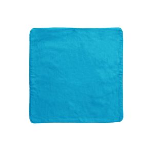 Lollipop Cotton Piped Square Cushion Cover 40 x 40 cm Dark Blue
