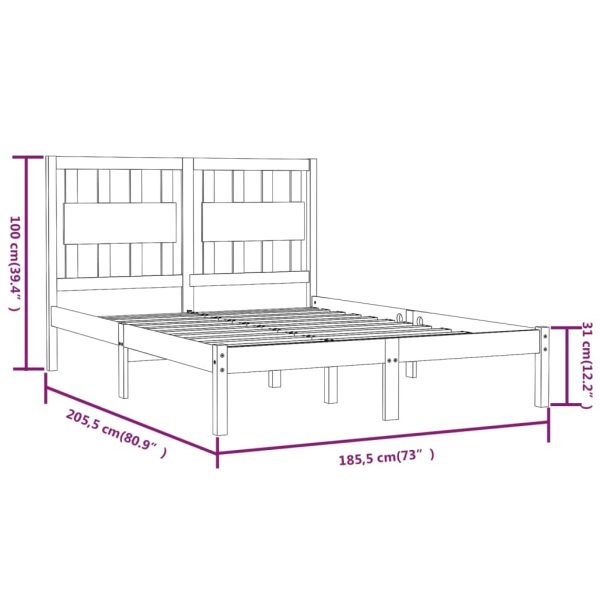 Thorne Bed & Mattress Package – King Size