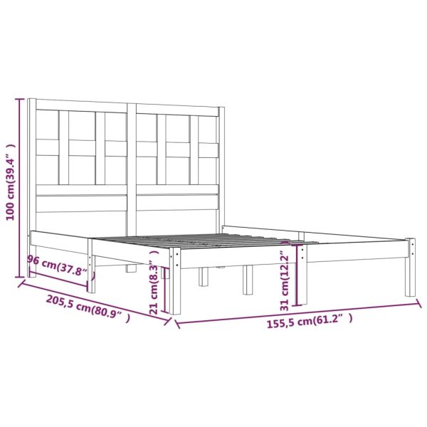 Mountains Bed & Mattress Package – Queen Size