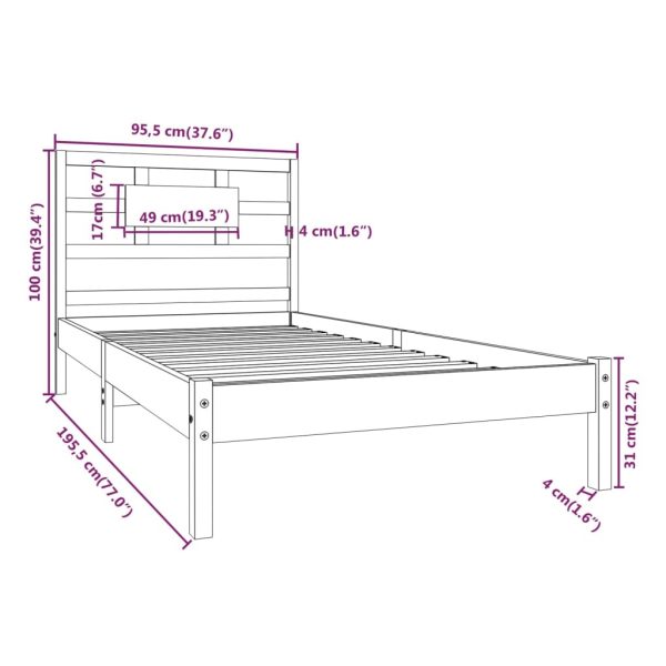 Leagrave Bed & Mattress Package – Single Size