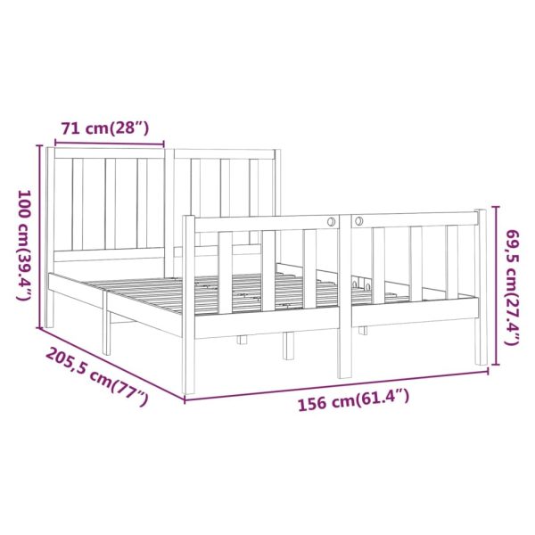 Pagnell Bed & Mattress Package – King Size