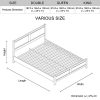 Westchase Bed & Mattress Package – Queen Size