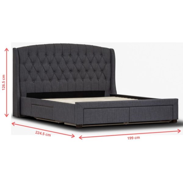 Coppell Bed & Mattress Package – King Size